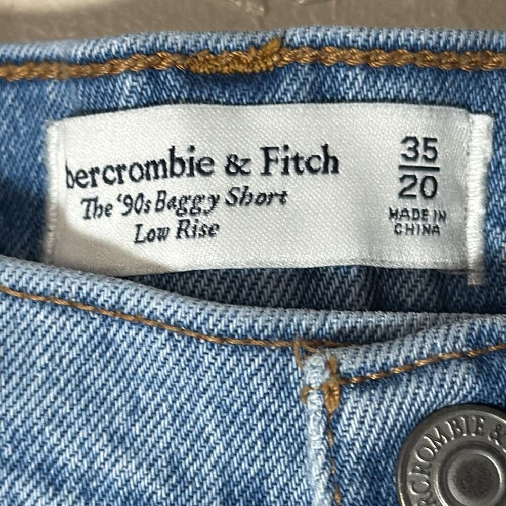 Abercrombie the 90s baggy shorts low rise plus size - Picture 3 of 4